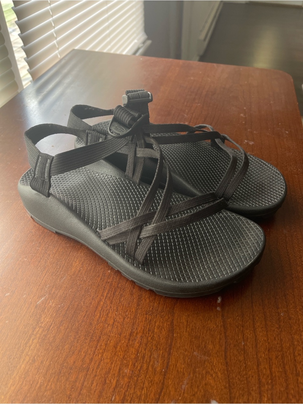 Chaco Black Outdoor Webbing Sandals